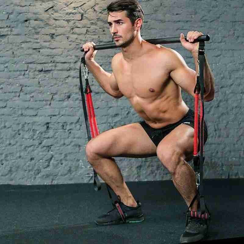 Portable Pilates Bar Resistance Kit