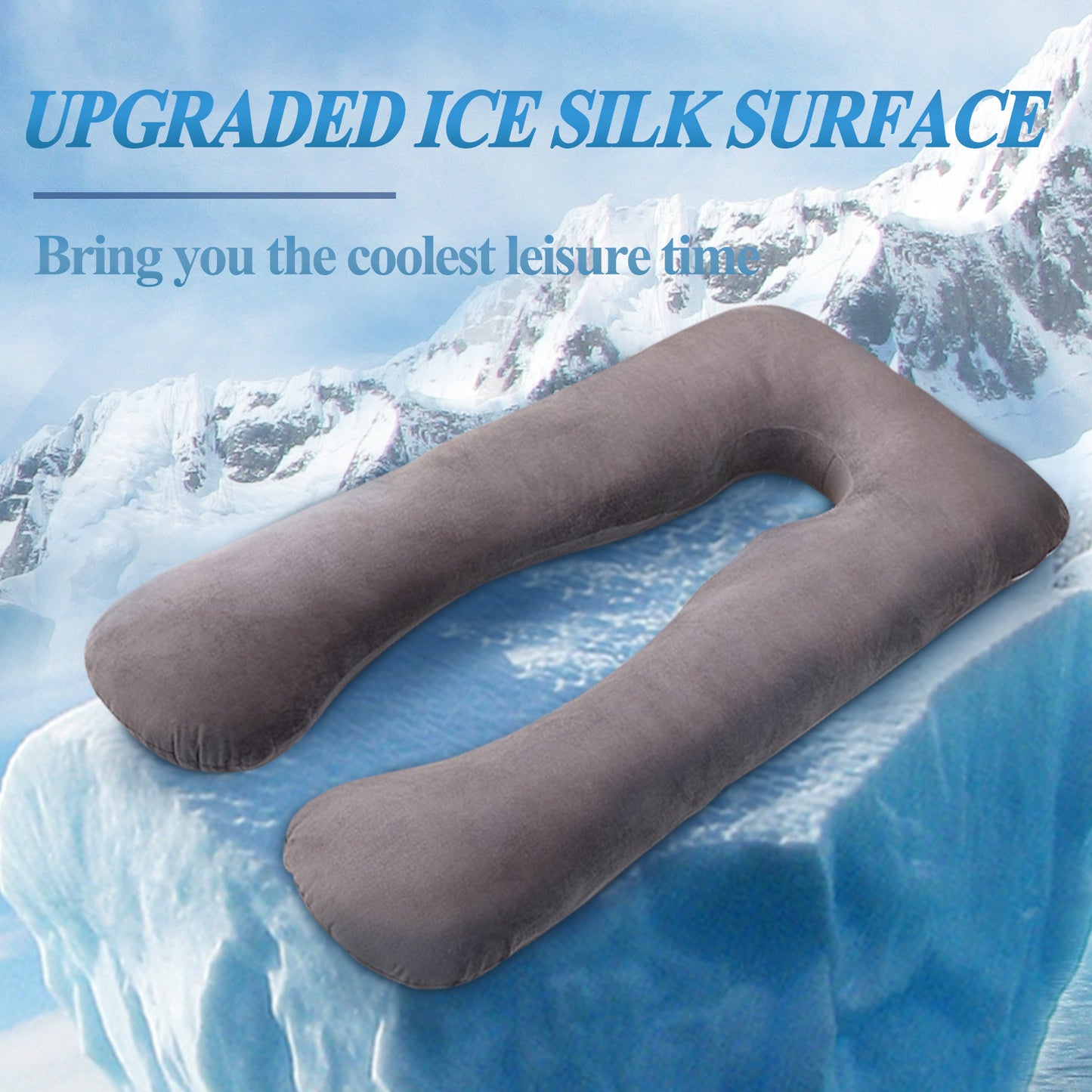 U-Shaped Pregnancy Support Pillow
