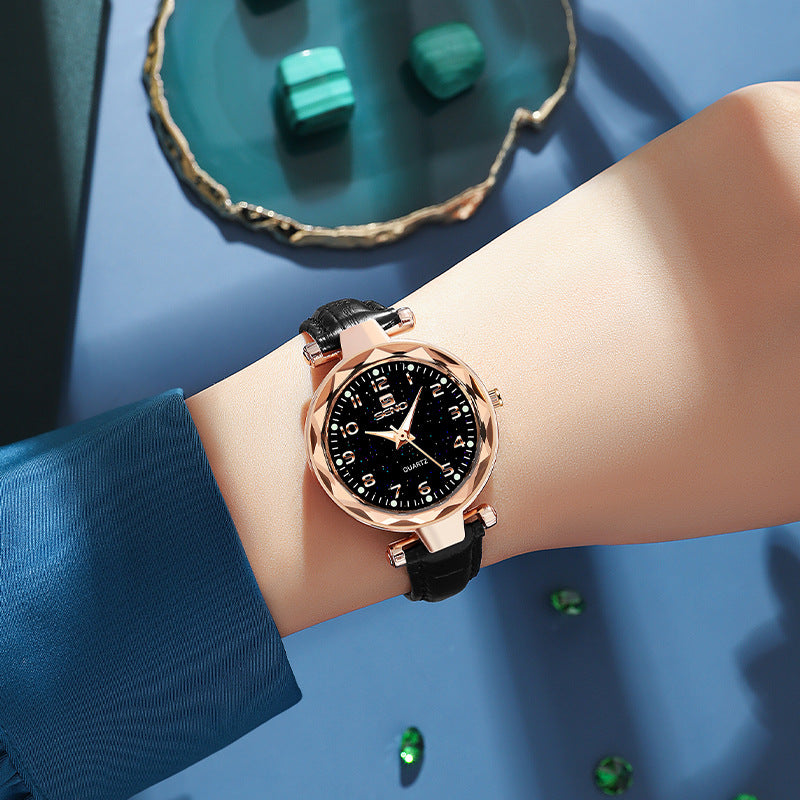 Women's Starry Sky Waterproof Quartz Watch