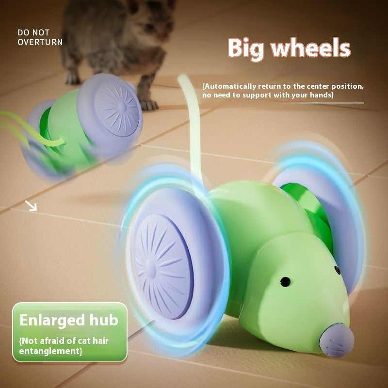Cat Running Car Self-Hi Relieving Stuffy Electric Toy