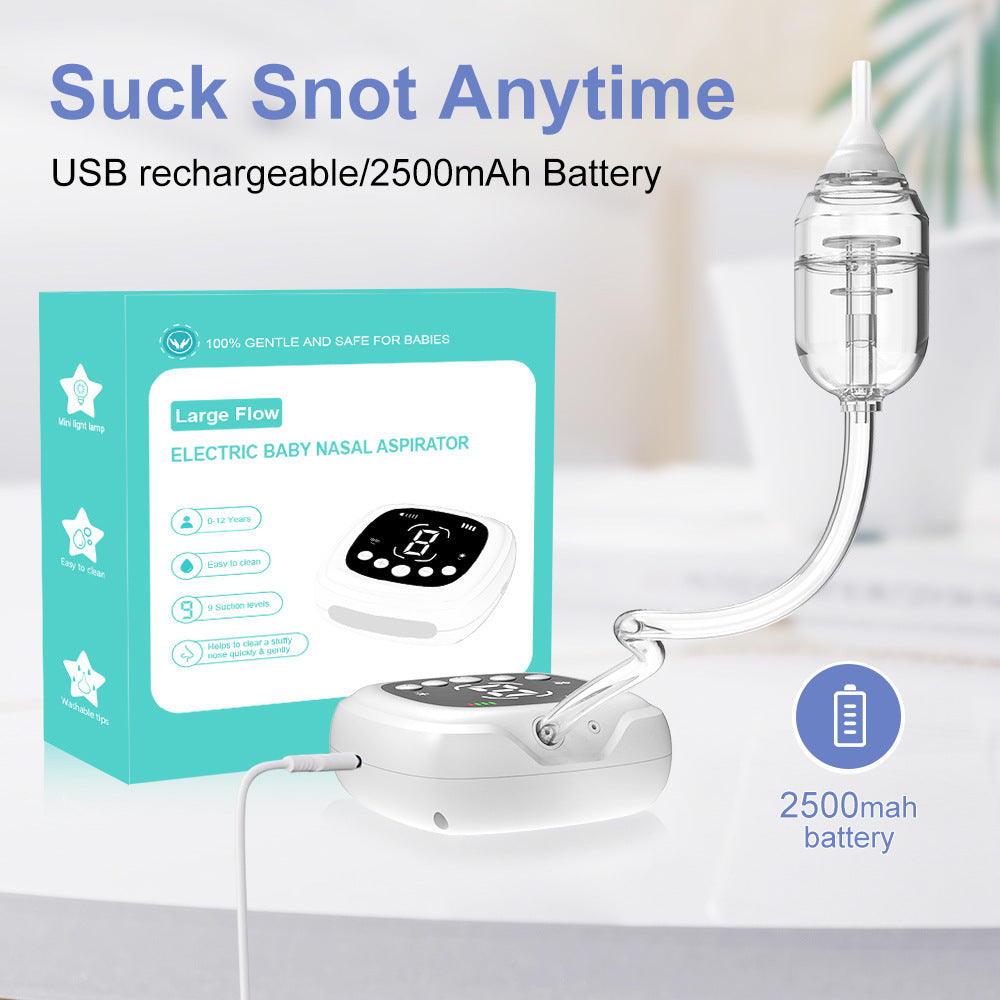 Electric Baby Nasal Aspirator Cleaner