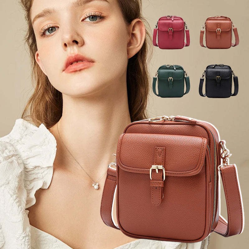 Vintage Large Capacity Messenger Backpack