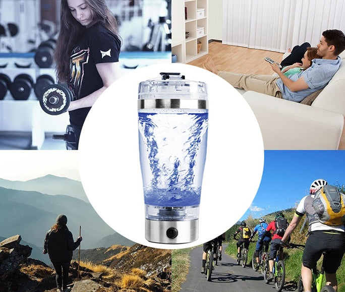 Electric USB Protein Shaker Bottle