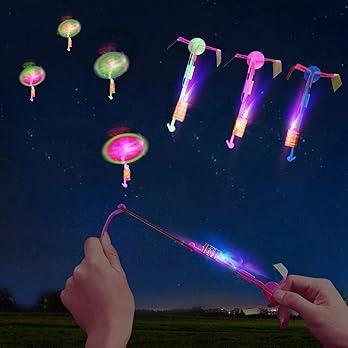 Leo's Rocket Helicopter with LED Lights