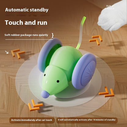 Cat Running Car Self-Hi Relieving Stuffy Electric Toy