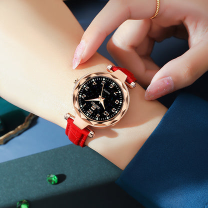 Women's Starry Sky Waterproof Quartz Watch