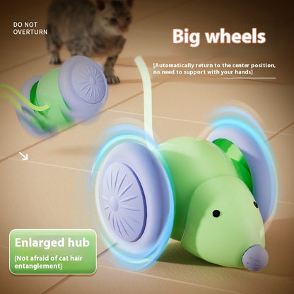 Cat Running Car Self-Hi Relieving Stuffy Electric Toy
