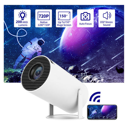 Portable Home Video Projector 180°