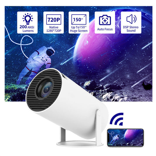 Portable Home Video Projector 180°